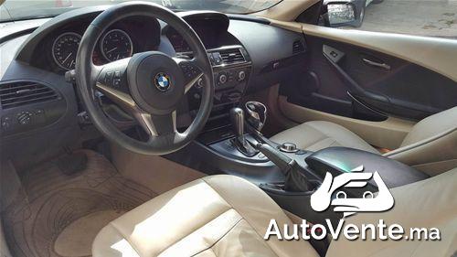 Acheter BMW serie 6 d’occation casablanca