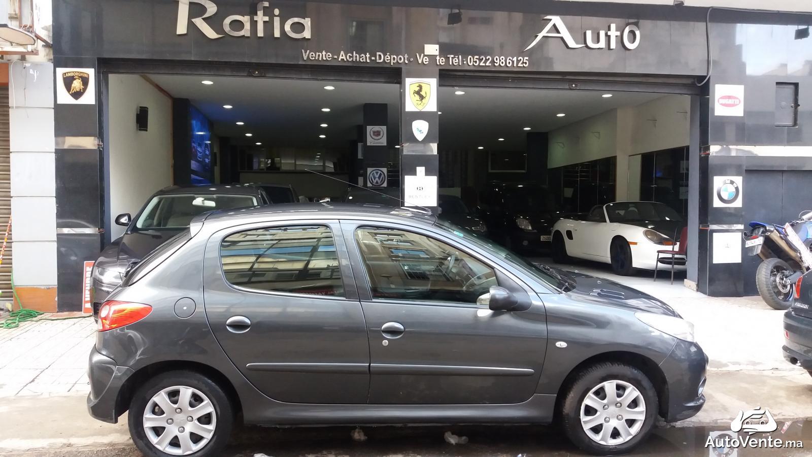 Acheter PEUGEOT 206 d’occation casablanca